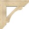 Ekena Millwork Legacy Slat Rough Sawn Bracket w/ Offset Brace, Douglas Fir, 8"W x 28"D x 28"H BKT0806X28X28LEC06RDF - alternate 3